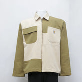 Reworked Carhartt Patchwork Canvas Jacket - Wholesale