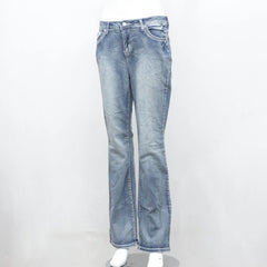 Y2K Classy Mix Denim Jeans - Wholesale
