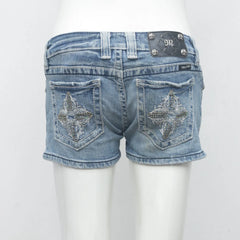 Reworked Miss me Denim Sexy Shorts - Wholesale