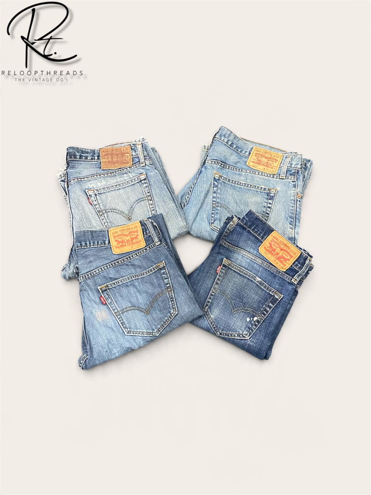 Levi's Mix Codes BootCut Jeans 10 Pcs (RT-1663)
