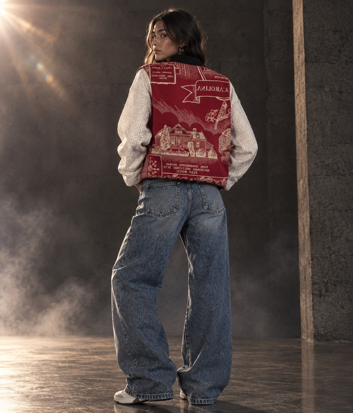 Tapestry Jackets Street Style