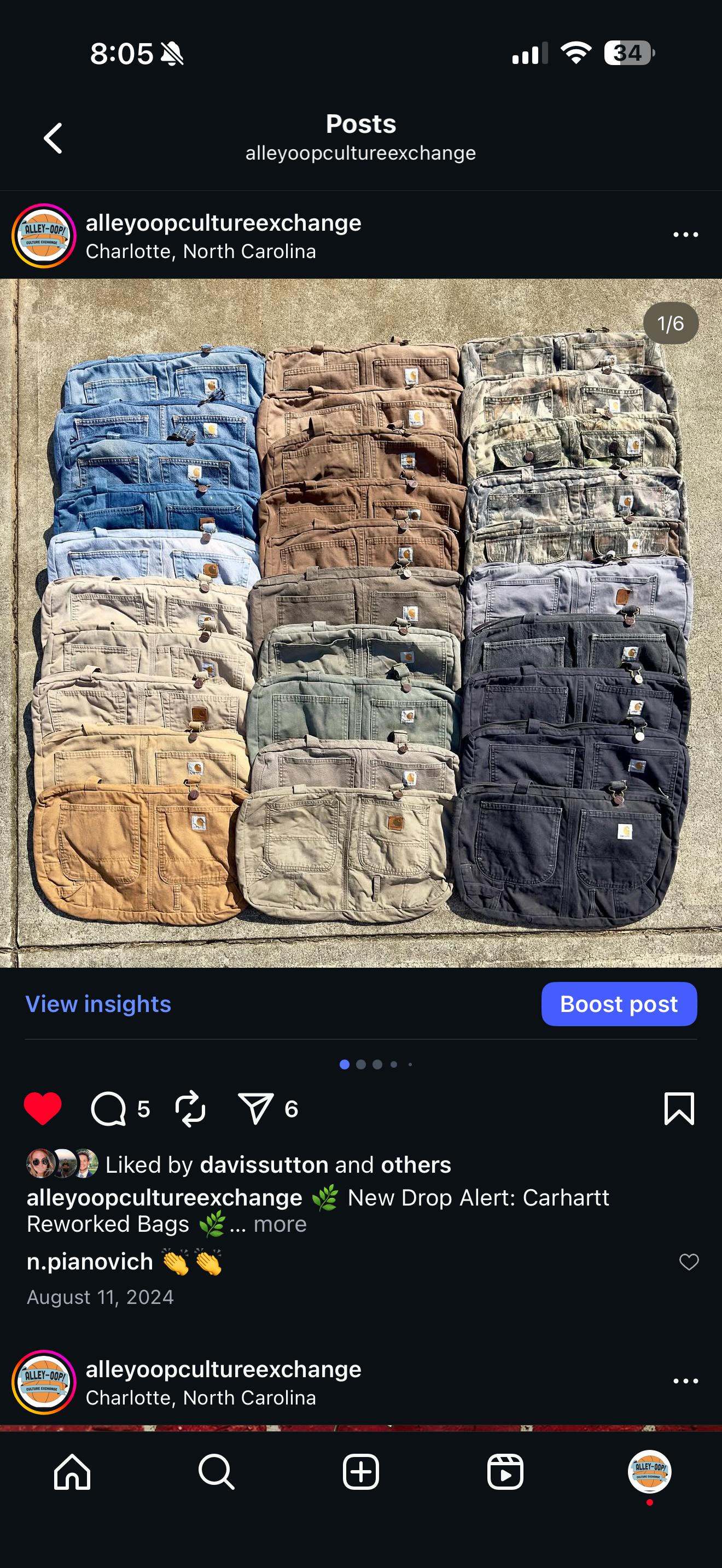 Custom Handpick nick , Rework carhartt jacket & bags  = 105Pcs - Wholesale