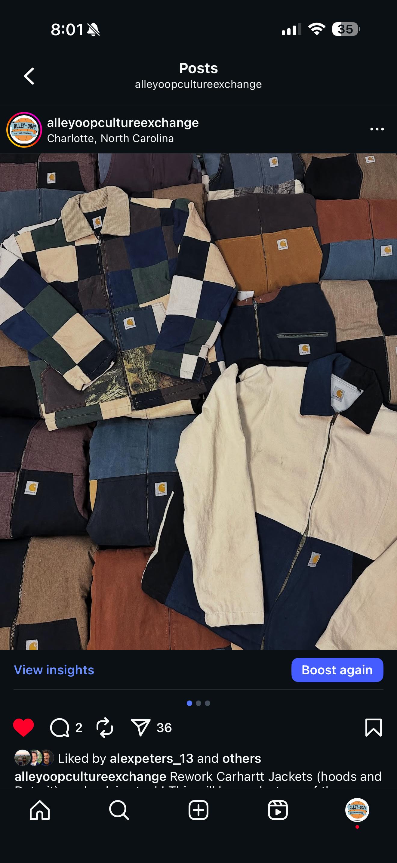 Custom Handpick nick , Rework carhartt jacket & bags  = 105Pcs - Wholesale