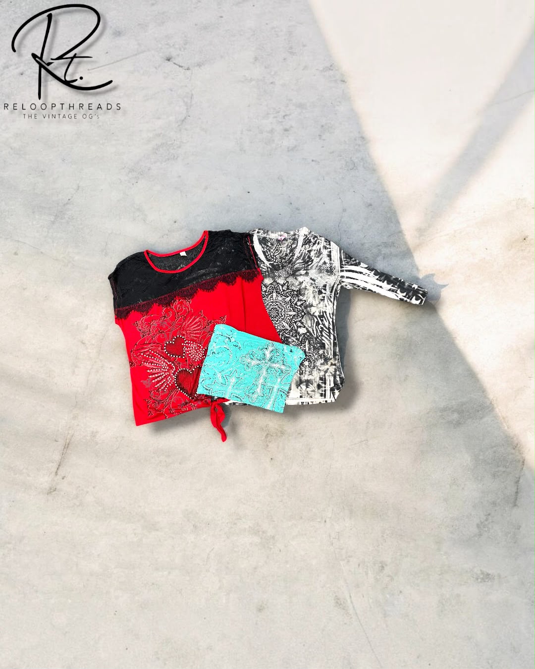 Y2k Embellished Baby Tees 10 Pcs (RT-1560)