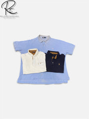 Polo 3 Button T-Shirt 13 Pcs (RT-1650)