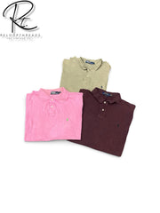 Polo 3 Button T-Shirt 10 Pcs (RT-1651)