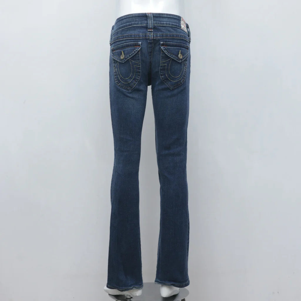 Aesthetic True Religion Ladies Flare Jeans - Wholesale