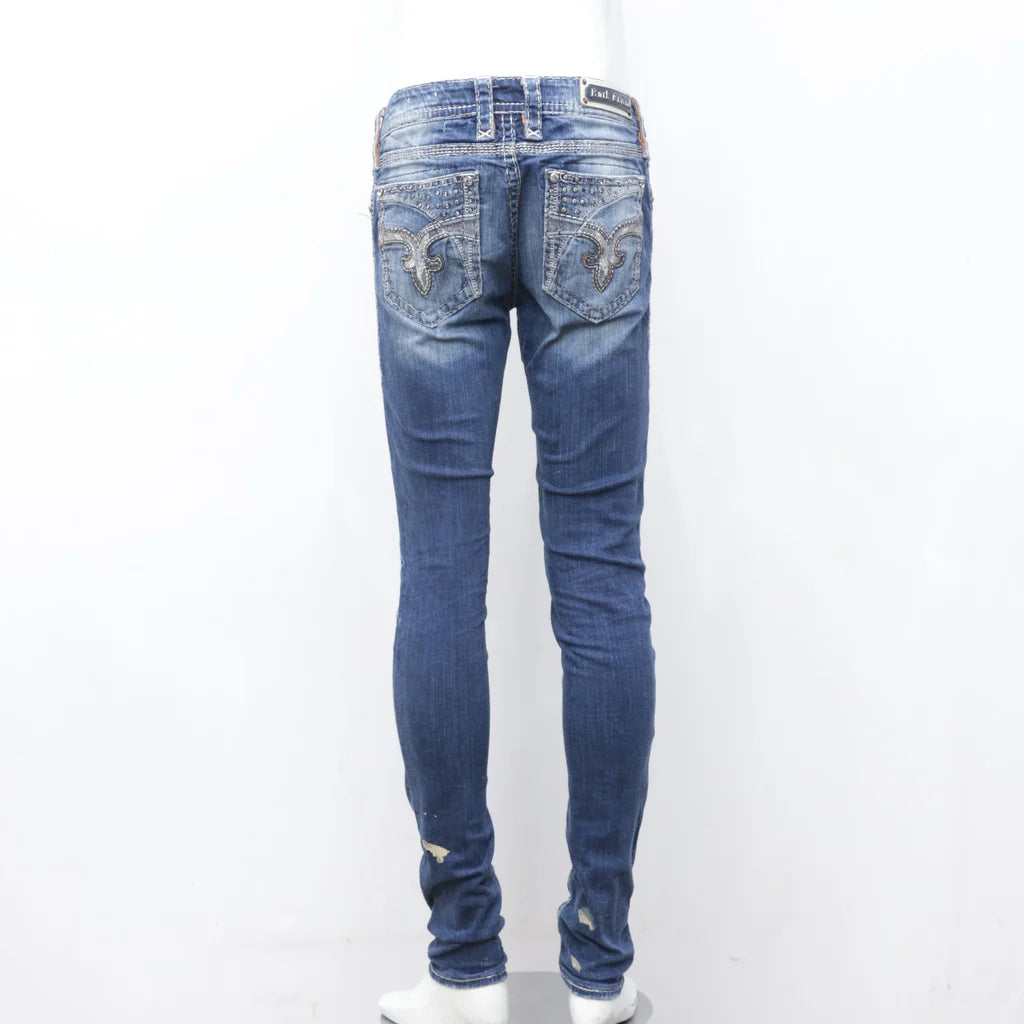 Trendy Rock Revival Jeans - Wholesale