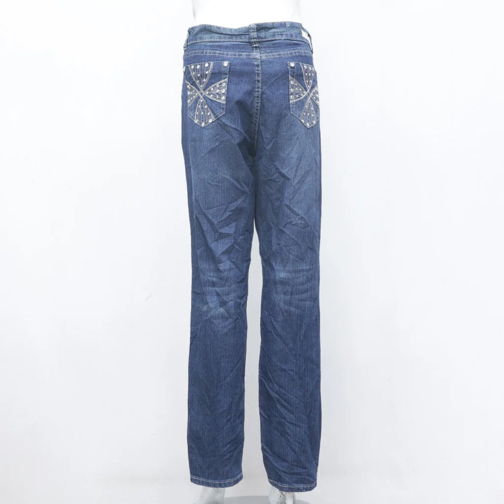 Y2K Classy Mix Denim Jeans - Wholesale