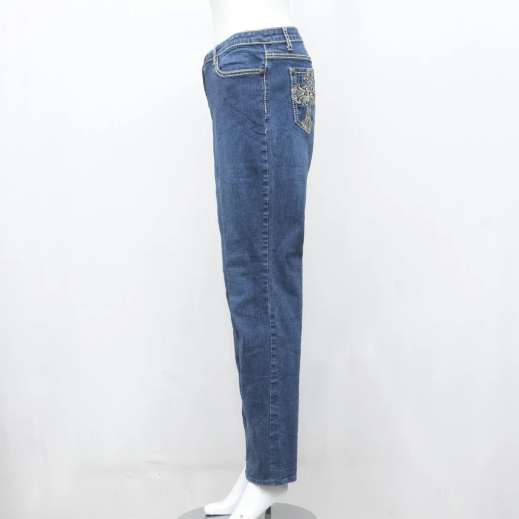 Y2K Classy Mix Denim Jeans - Wholesale