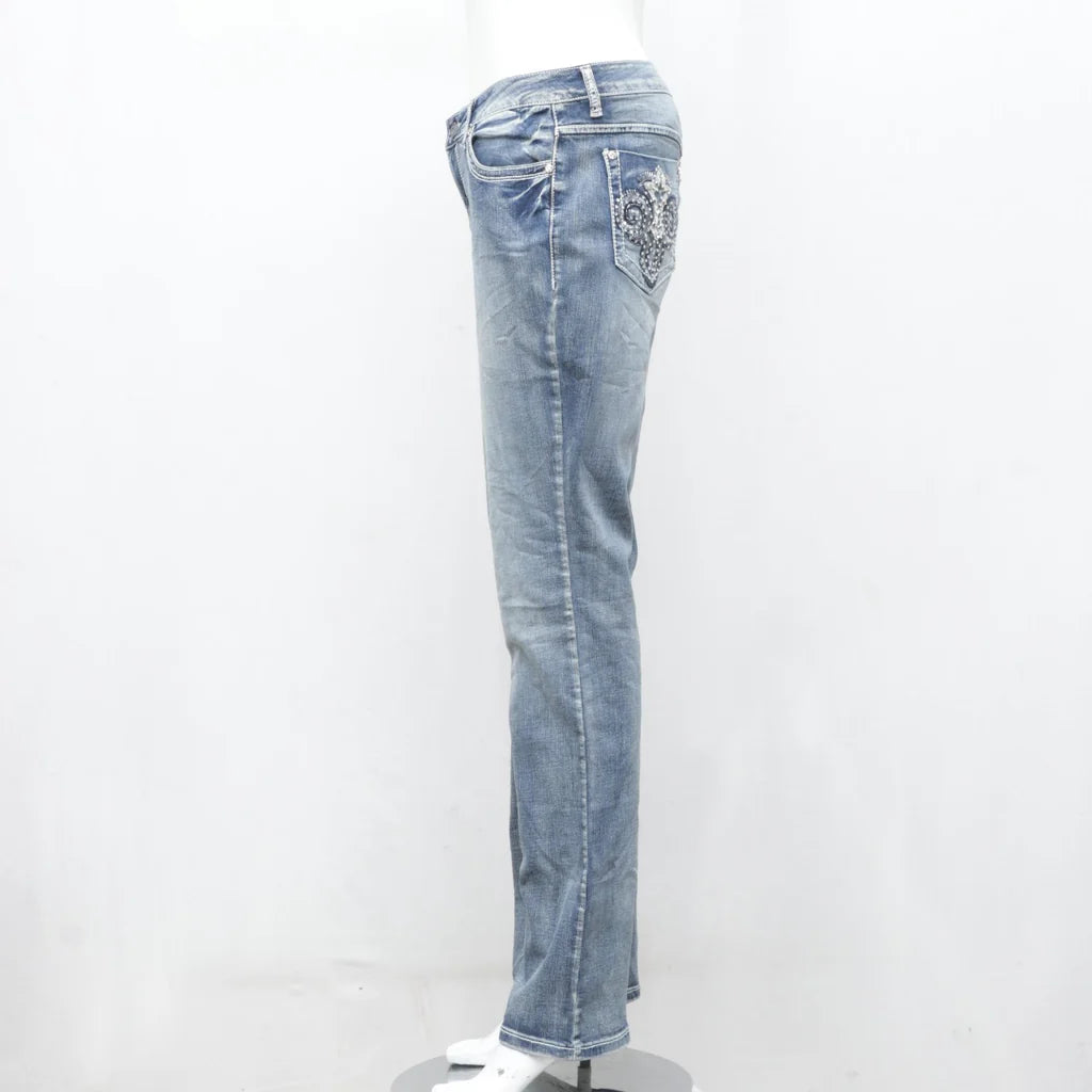 Y2K Classy Mix Denim Jeans - Wholesale