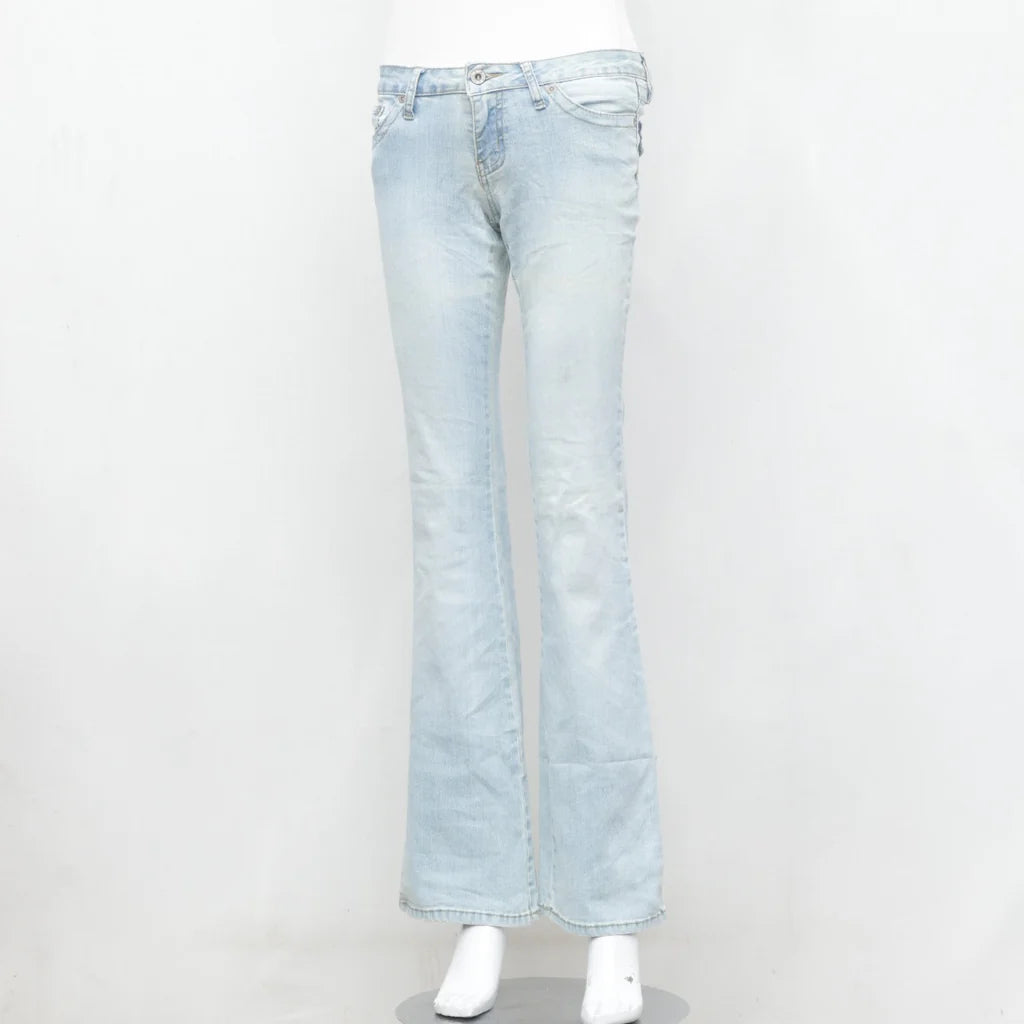 Y2K Stylish Flared Jeans - Wholesale